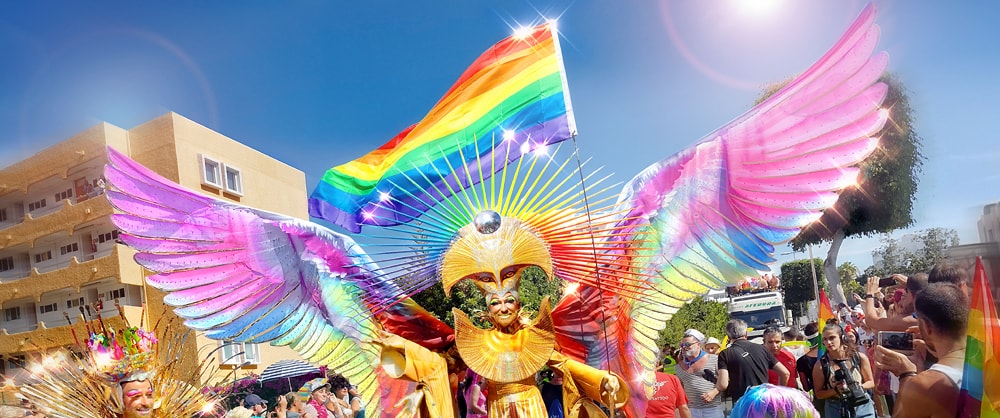 Drag Ybridex Angelodemon - Desfile - Carnaval 
                  Sitges 2018